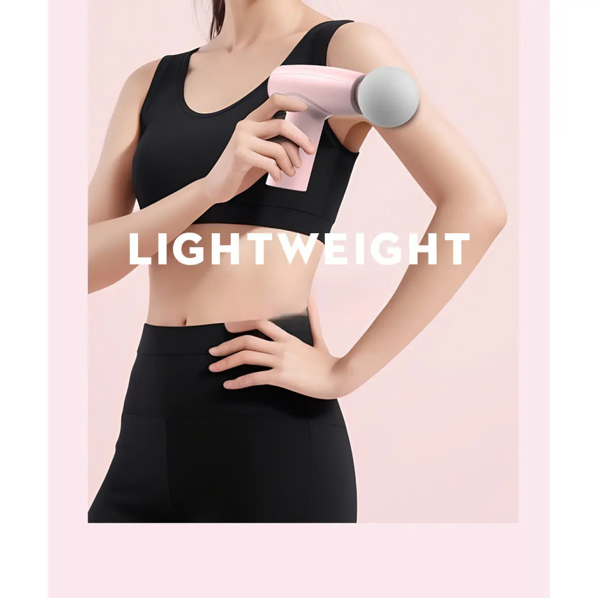 USB Rechargeable Fascia Gun Gift, Mini Portable Fascia Gun, Massage Gun, Vibrating MINI Massage Gun Gift Deep Tissue Back Massager
