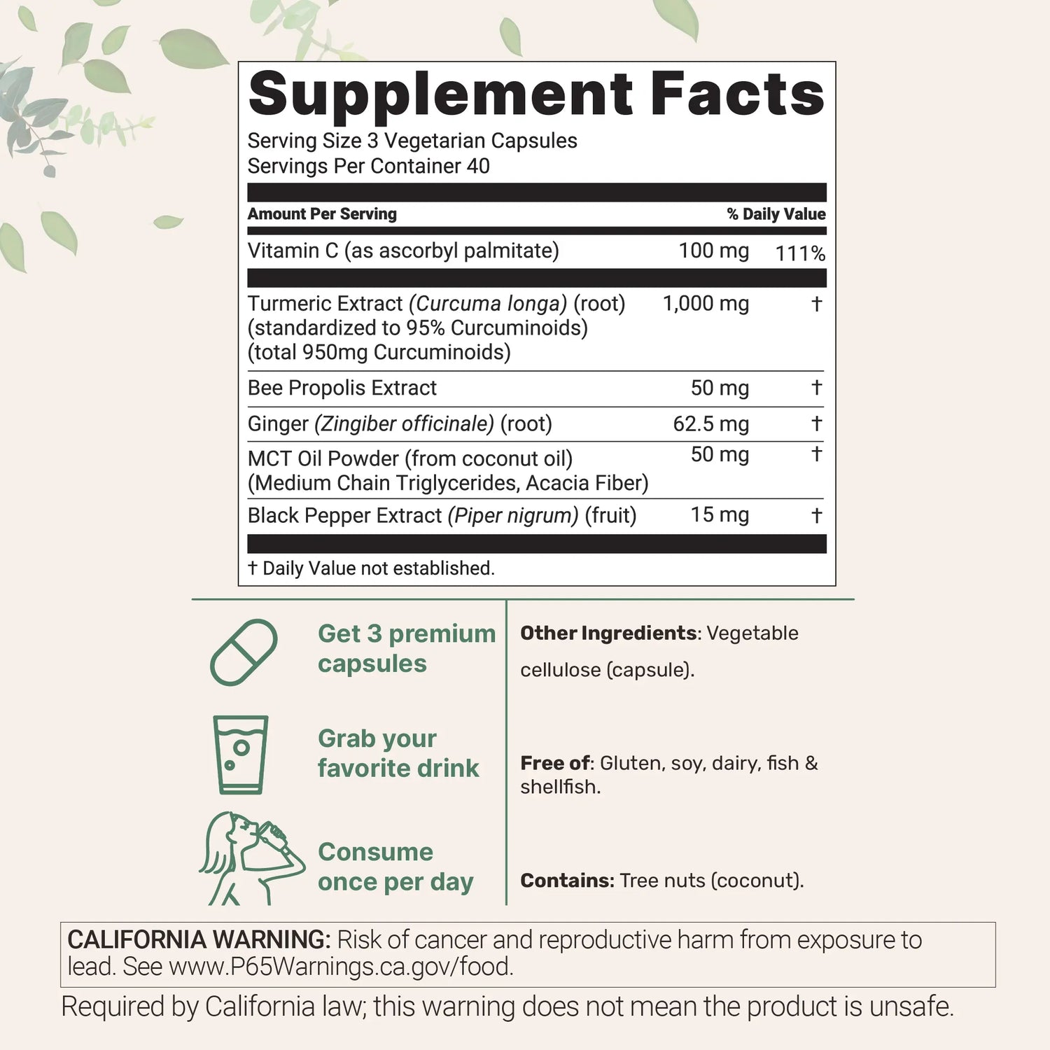 Micro Ingredients Feel-Good Flow Bundle: Omega 3 Fish Oil 120 Softgels, Turmeric 120 Veggie Capsules & Vitamin D3 K2 10000IU 180 Softgels