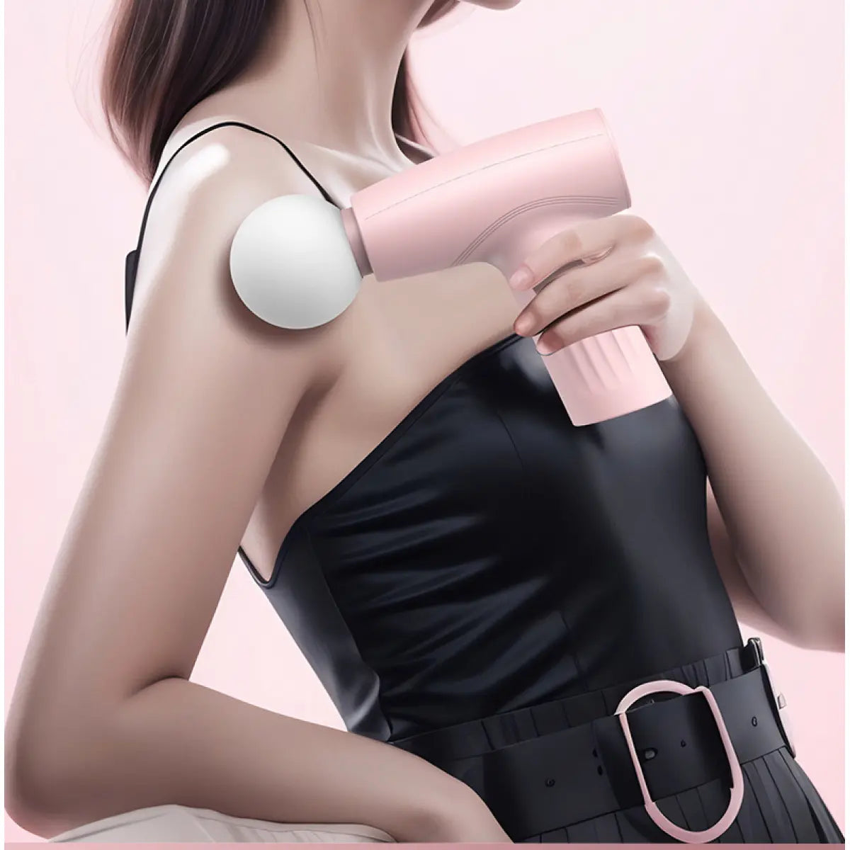 USB Rechargeable Fascia Gun Gift, Mini Portable Fascia Gun, Massage Gun, Vibrating MINI Massage Gun Gift Deep Tissue Back Massager