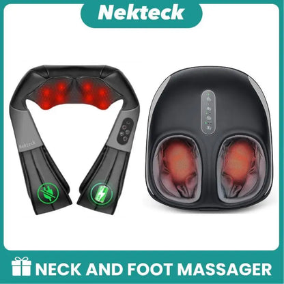 Nekteck Neck Massager & Foot Massager, Mother'S Day Gift Massager