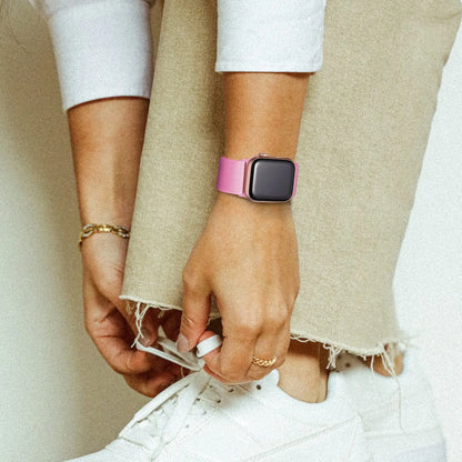 Nylon Smart Watch Strap (Only Band), Adjustable Elastic Breathable Watch Band, Stylish Smart Watch Replacement Watchband Suitable for Apple Watch, Smartwatch Strap, Smart Watch Accessories