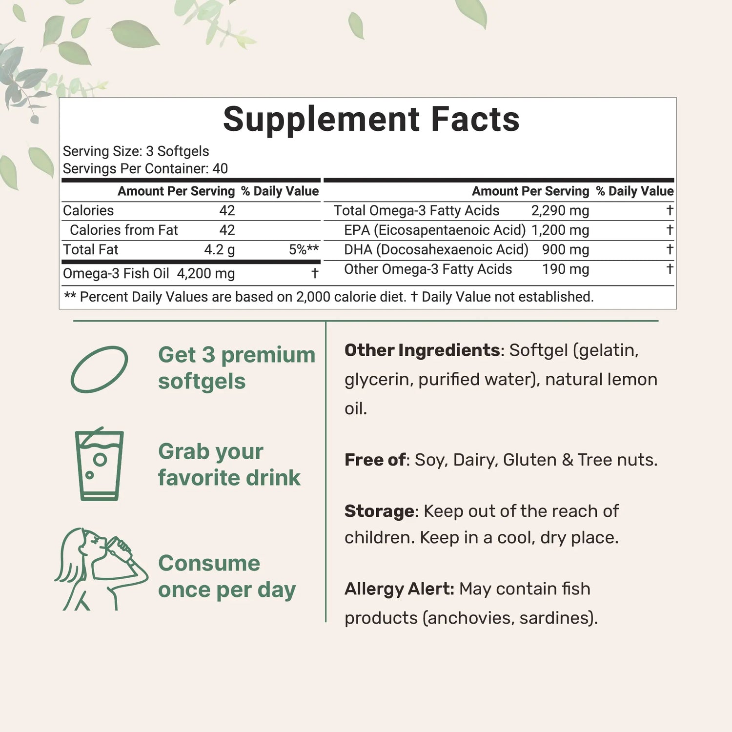 Micro Ingredients Feel-Good Flow Bundle: Omega 3 Fish Oil 120 Softgels, Turmeric 120 Veggie Capsules & Vitamin D3 K2 10000IU 180 Softgels
