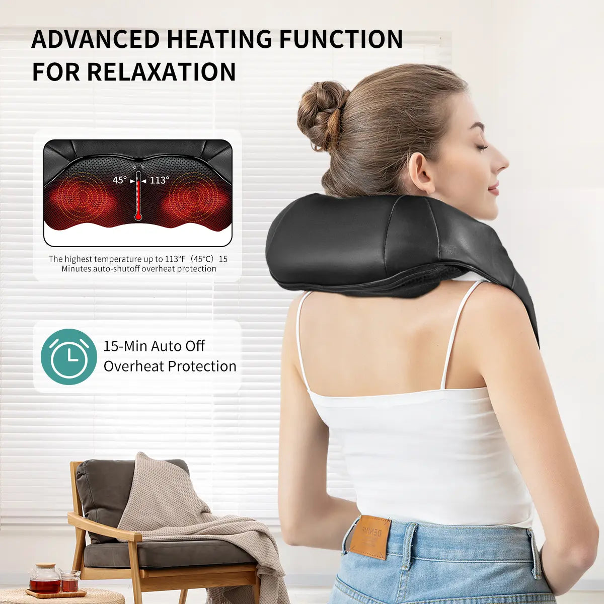 Nekteck Neck Massager & Foot Massager, Mother'S Day Gift Massager