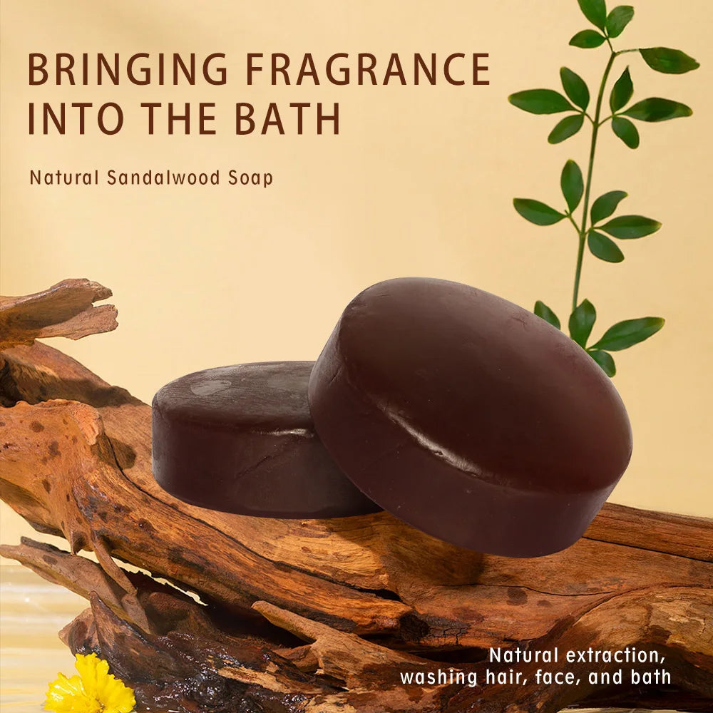 Sandalwood & Agarwood Handmade Soap Set (4 Bars)
