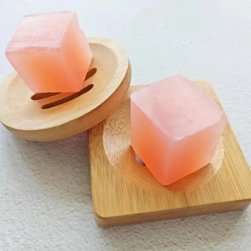 Premium Bamboo Soap Holder – Natural Quick-Drain Soap Dish for Bathroom & Kitchen