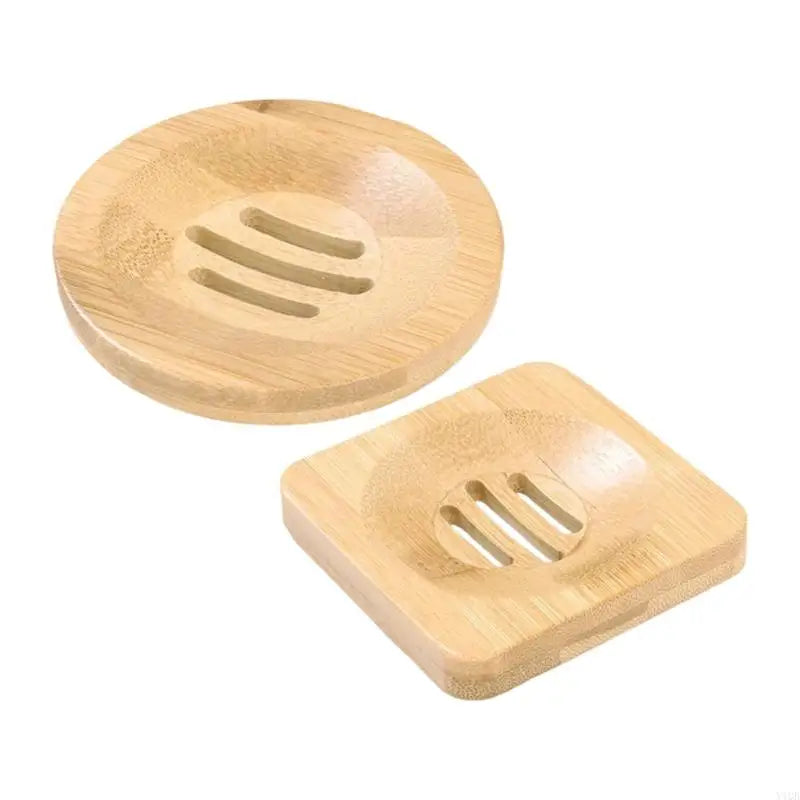 Premium Bamboo Soap Holder – Natural Quick-Drain Soap Dish for Bathroom & Kitchen