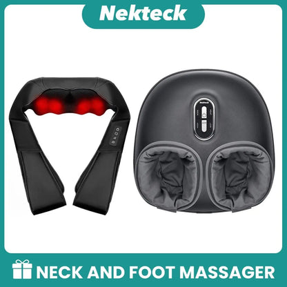 Nekteck Neck Massager & Foot Massager, Mother'S Day Gift Massager